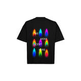 WWSH Flames Black T-shirt