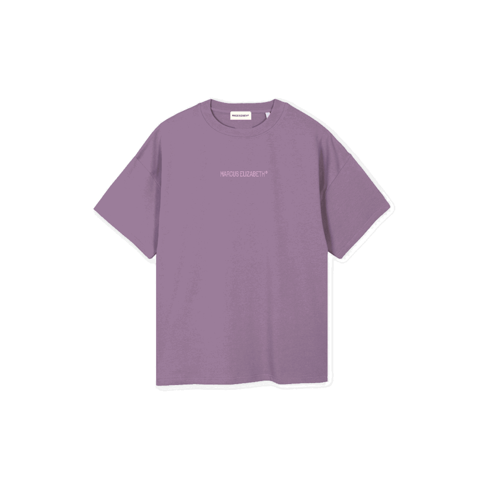 XL Logo T-shirt In Purple - MARCUS ELIZABETH