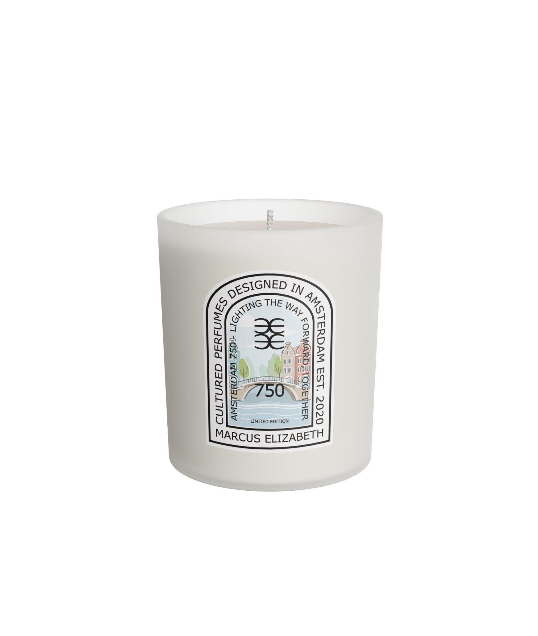 Amsterdam 750 Perfume Candle Limited Edition - MARCUS ELIZABETH - Scented Candle