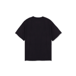 Oversized Black Embroided Anagram T-shirt - MARCUS ELIZABETH - T-shirts