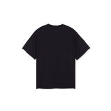 Oversized Black Embroided Anagram T-shirt - MARCUS ELIZABETH - T-shirts