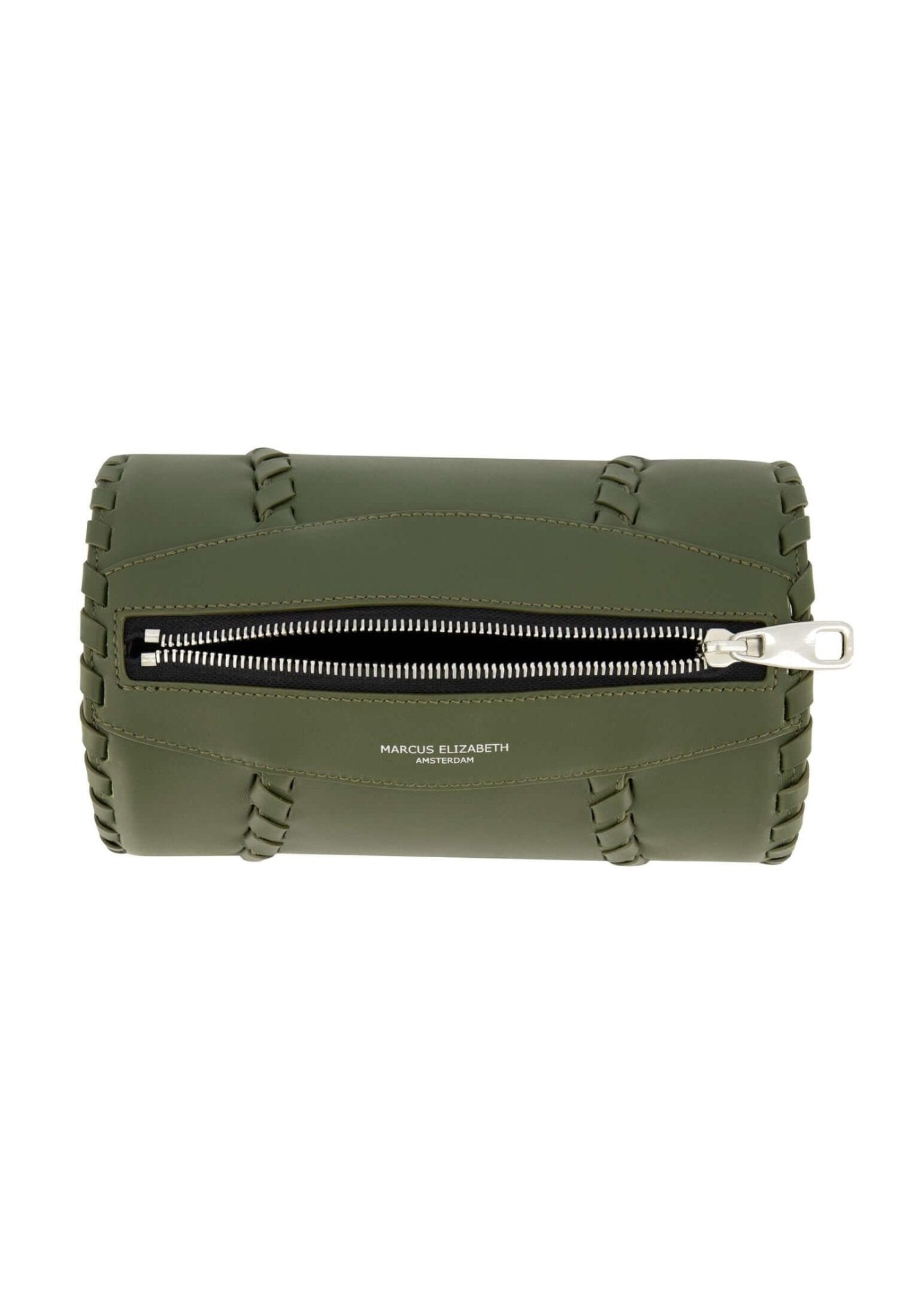 Tube Shoulder Bag Olive - MARCUS ELIZABETH - Handbags - MARCUS ELIZABETH - Tube Shoulder Bag Olive - MARCUS ELIZABETH