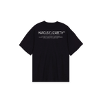 XL Logo T-shirt In Black - MARCUS ELIZABETH - T-shirts - MARCUS ELIZABETH - XL Logo T-shirt In Black - MARCUS ELIZABETH