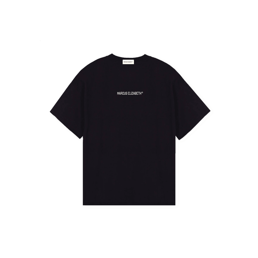 XL Logo T-shirt In Black - MARCUS ELIZABETH - T-shirts - MARCUS ELIZABETH - XL Logo T-shirt In Black - MARCUS ELIZABETH