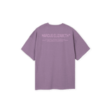 XL Logo T-shirt In Purple - MARCUS ELIZABETH